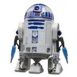 R2-D2 Star Wars Black Series Figur von Hasbro aus Episode 3 Star Wars: Rache der Sith und kommt in einer in 20th Anniversary Verpackung
