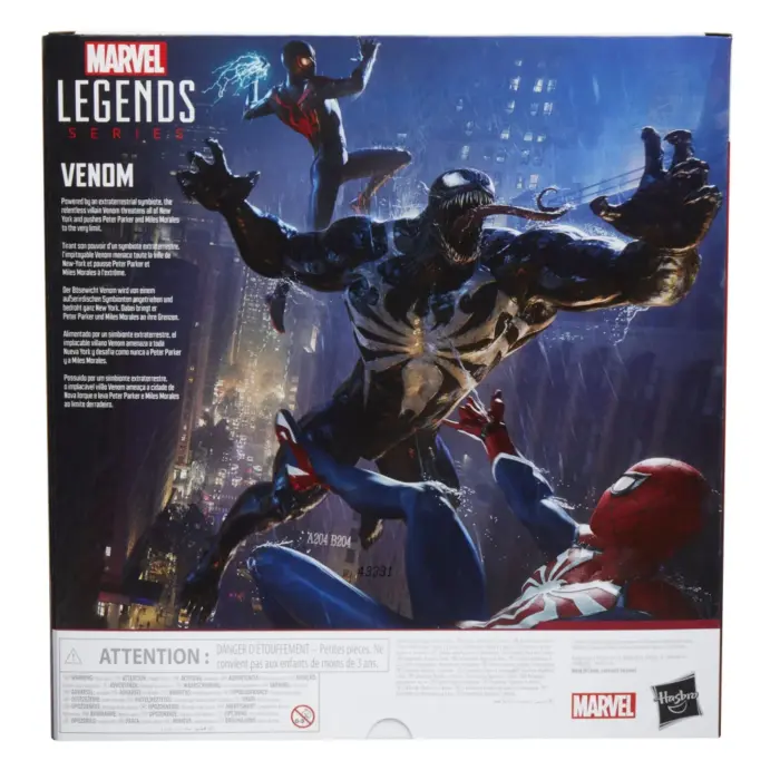 Venom Marvel Legends Series Gamerverse Figur von Hasbro aus dem Video-Game Spider-Man 2