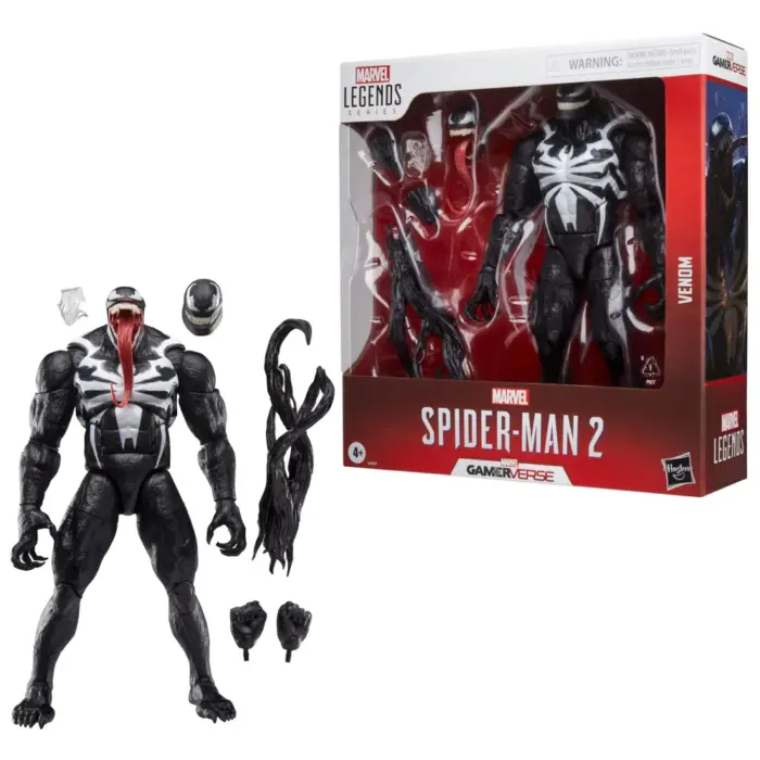 Venom Marvel Legends Series Gamerverse Figur von Hasbro aus dem Video-Game Spider-Man 2