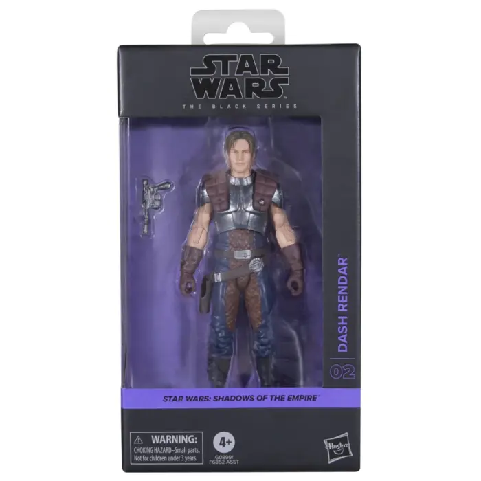 Dash Rendar Star Wars Black Series Figur Nr. 02 von Hasbro aus Star Wars: Shadows of the Empire