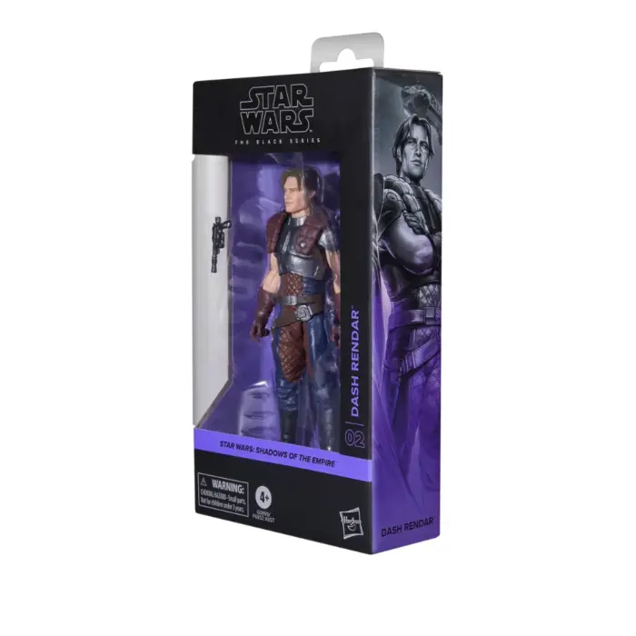 Dash Rendar Star Wars Black Series Figur Nr. 02 von Hasbro aus Star Wars: Shadows of the Empire