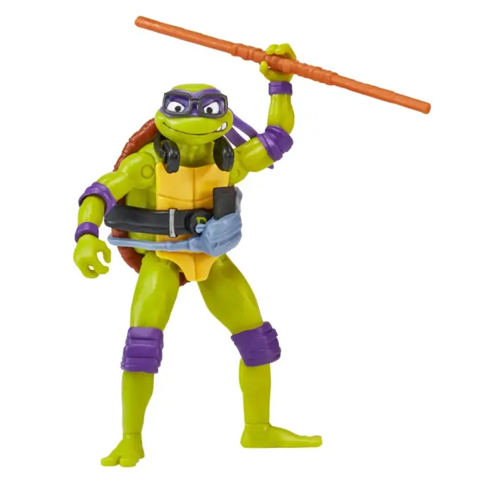 Donatello (The Brains) Teenage Mutant Ninja Turtles Figur von Playmates Toys aus TMNT: Mutant Mayhem
