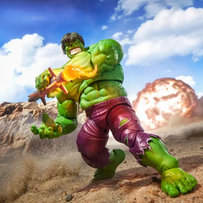 Hulk Marvel Legends Maximum Series Acionfigur von Hasbro inspiert duch die klassichen Comics