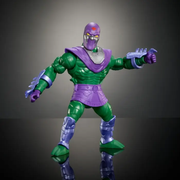 King Hiss Turtles of Grayskull Crossover mit den Masters of the Universe Origins (MotU) und Teenage Mutant Ninja Turtles (TMNT) Figuren von Mattel