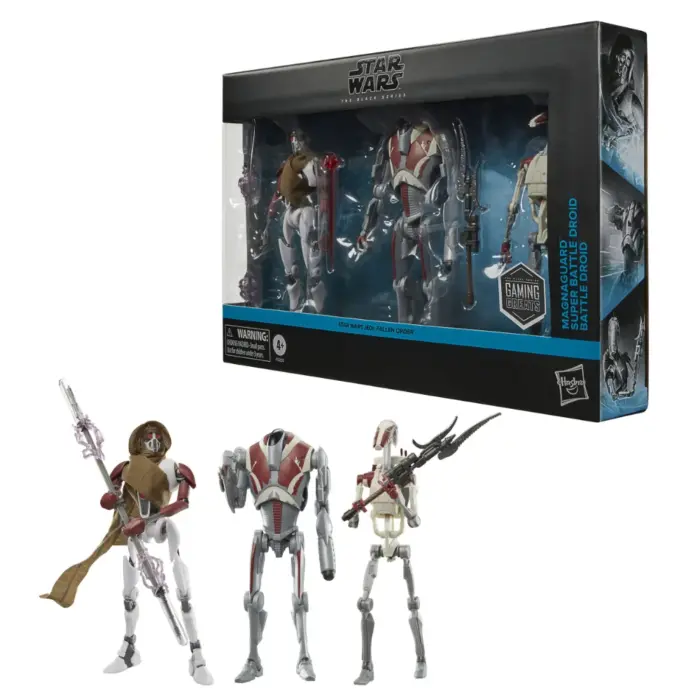 Magna Guard, Super Battle Droid & Battle Droid Black Series Figuren 3-Pack von Hasbro aus Star Wars: Fallen Order