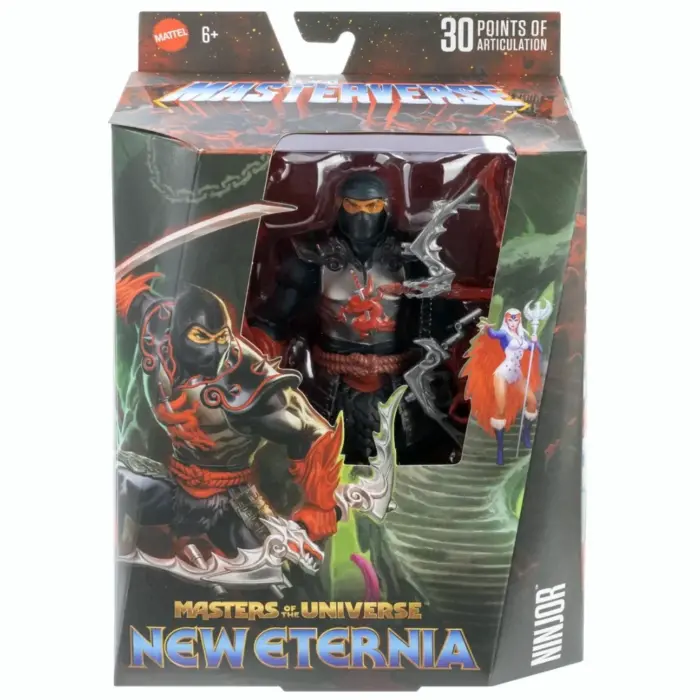 Ninjor Masters of the Universe Masterverse New Eternia Figur von Mattel