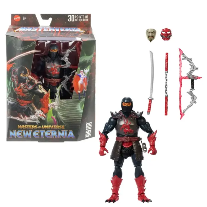 Ninjor Masters of the Universe Masterverse New Eternia Figur von Mattel