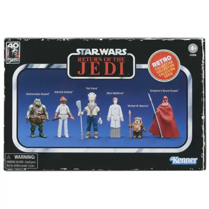 Return of the Jedi Multipack Retro Collection Figuren 6-Pack von Hasbro aus Episode 6 Star Wars: Rückkehr der Jedi