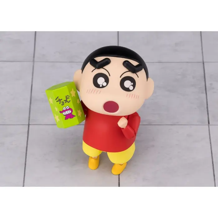 Shin-Chan (Shinnosuke Nohara) Figur aus der S.H. Figuarts Toyline von Bandai Tamashii Nations aus dem kultigen Anime Crayon Shin-Chan
