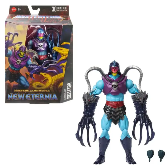 Terror Claws Skeletor Masters of the Universe Masterverse New Eternia Figur von Mattel
