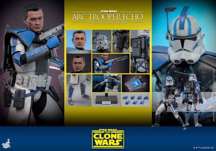 ARC TROOPER ECHO - Star Wars - Television Masterpiece Series - The Clone Wars - TMS133 – Bild 20