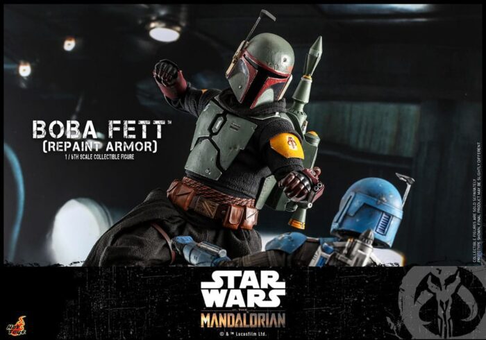BOBA FETT (REPAINT ARMOR) - Star Wars: The Mandalorian - Television Masterpiece Series Special Edition TMS056 – Bild 5