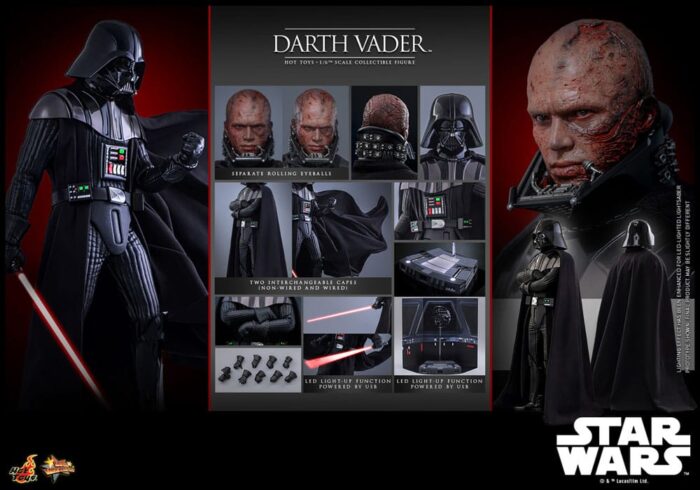 DARTH VADER - Star Wars: Revenge of the Sith (Episode 3) - Movie Masterpiece Series – Bild 21