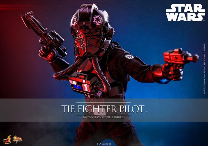 TIE FIGHTER PILOT - Star Wars: A New Hope (Episode 4) - Movie Masterpiece Series MMS798 – Bild 2