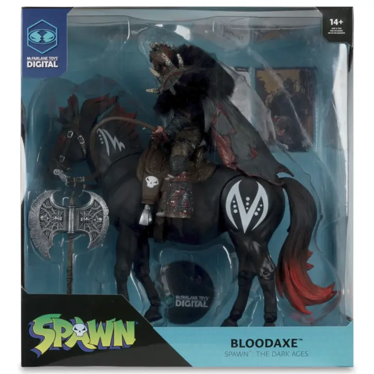Bloodaxe und Horse Spawn Figuren 2-Pack von McFarlane Toys aus Spawn: The Dark Ages
