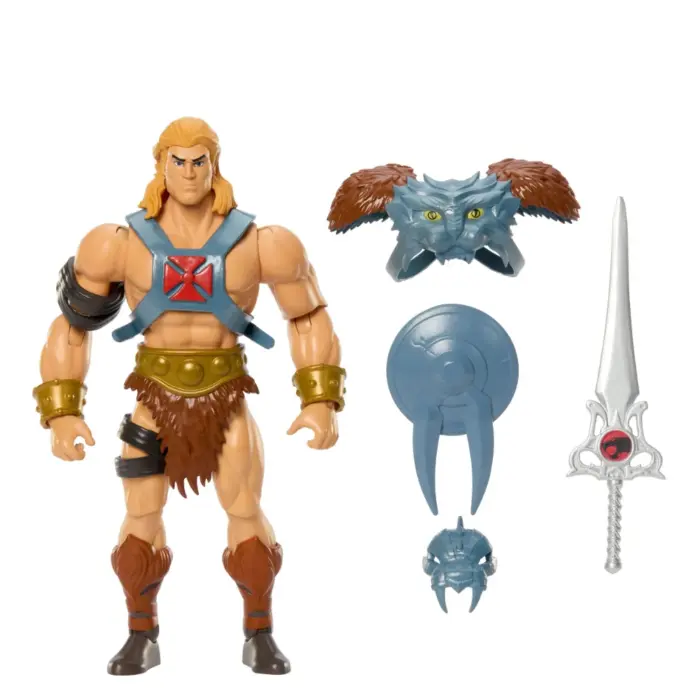 He-Man Masters of the Universe Origins x ThunderCats Crossover Figur von Mattel