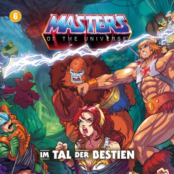 Im Tal der Bestien (Folge 06) der Masters of the Universe (MOTU) Hörspielserie von Retrofabrik – mit He-Man, Skeletor und ihren legendären Gefährten