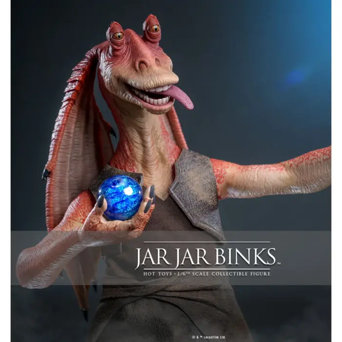 Jar Jar Binks Hot-Toys (1:6) Sixth Scale Collectibles Series Figur aus Episode 1 Star Wars: The Phantom Menace