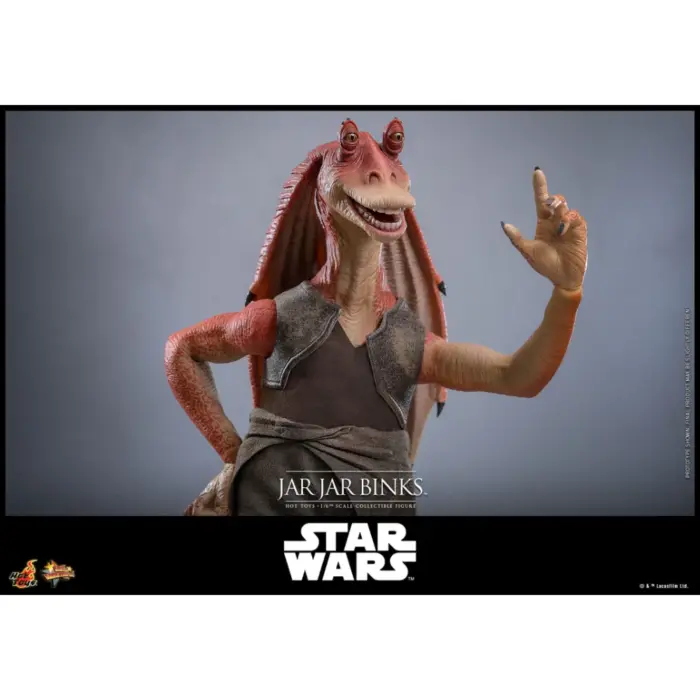 Jar Jar Binks Hot-Toys (1:6) Sixth Scale Collectibles Series Figur aus Episode 1 Star Wars: The Phantom Menace
