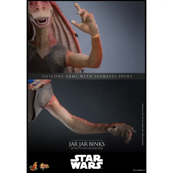 Jar Jar Binks Hot-Toys (1:6) Sixth Scale Collectibles Series Figur aus Episode 1 Star Wars: The Phantom Menace