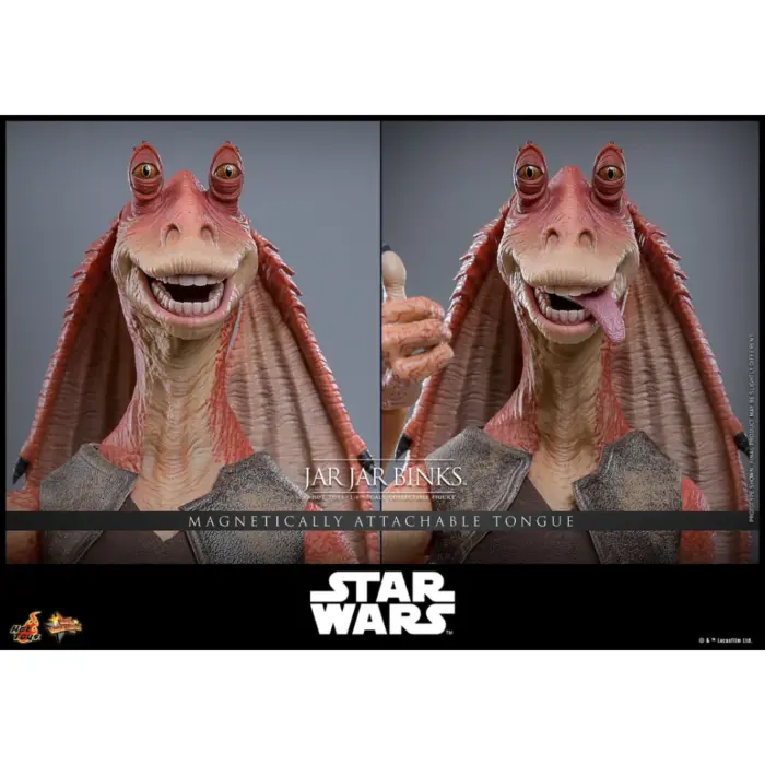 Jar Jar Binks Hot-Toys (1:6) Sixth Scale Collectibles Series Figur aus Episode 1 Star Wars: The Phantom Menace
