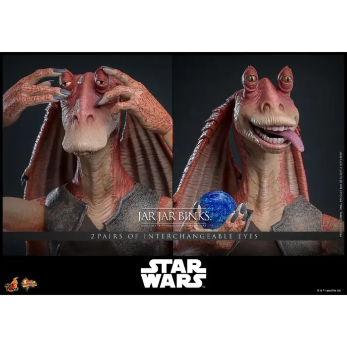 Jar Jar Binks Hot-Toys (1:6) Sixth Scale Collectibles Series Figur aus Episode 1 Star Wars: The Phantom Menace