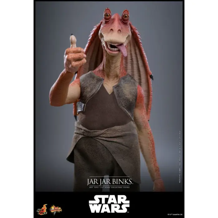 Jar Jar Binks Hot-Toys (1:6) Sixth Scale Collectibles Series Figur aus Episode 1 Star Wars: The Phantom Menace