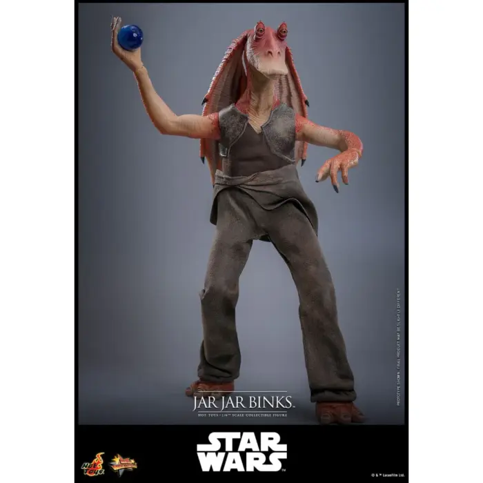 Jar Jar Binks Hot-Toys (1:6) Sixth Scale Collectibles Series Figur aus Episode 1 Star Wars: The Phantom Menace