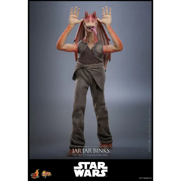 Jar Jar Binks Hot-Toys (1:6) Sixth Scale Collectibles Series Figur aus Episode 1 Star Wars: The Phantom Menace