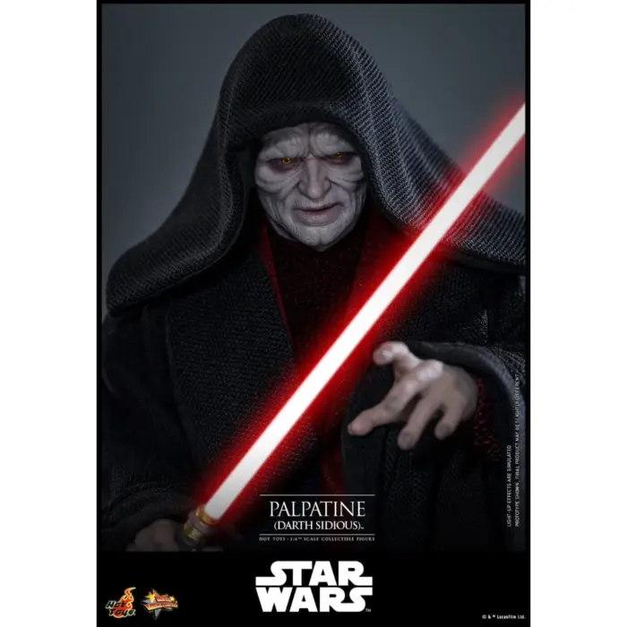Palpatine (Darth Sidious) Hot-Toys Masterpiece Series Figur aus Episode 3 Star Wars: Die Rache der Sith