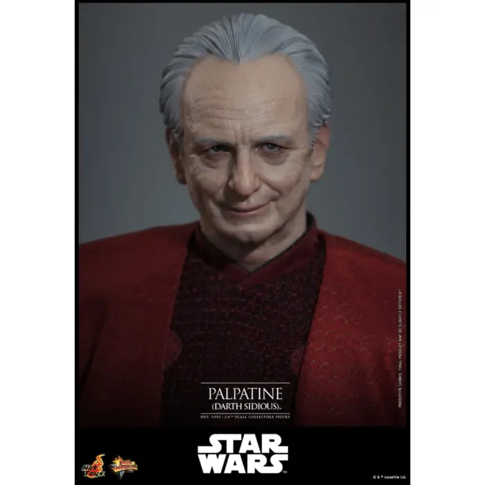 Palpatine (Darth Sidious) Hot-Toys Masterpiece Series Figur aus Episode 3 Star Wars: Die Rache der Sith
