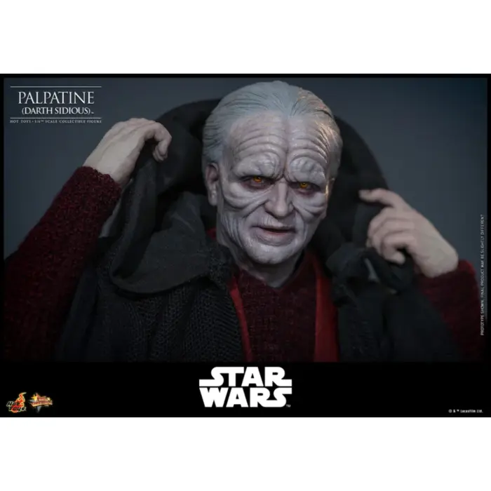Palpatine (Darth Sidious) Hot-Toys Masterpiece Series Figur aus Episode 3 Star Wars: Die Rache der Sith