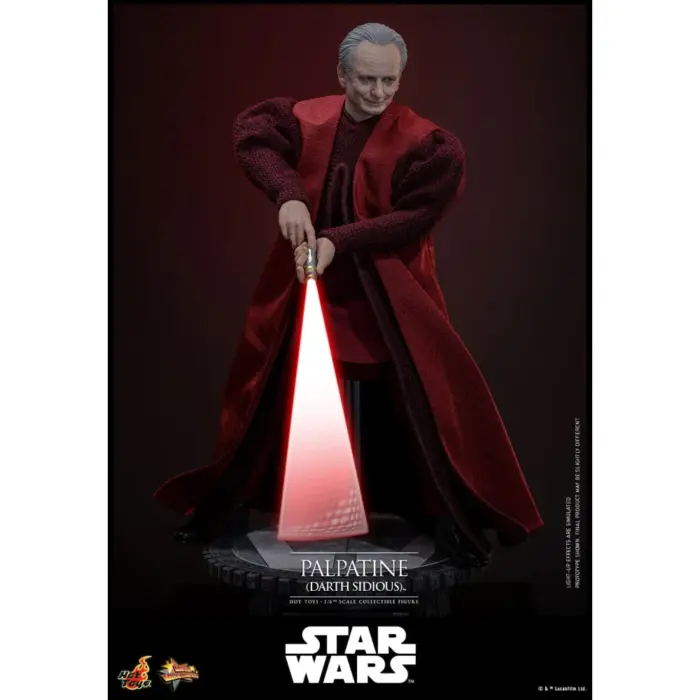 Palpatine (Darth Sidious) Hot-Toys Masterpiece Series Figur aus Episode 3 Star Wars: Die Rache der Sith