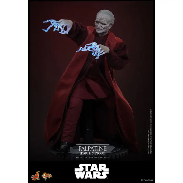 Palpatine (Darth Sidious) Hot-Toys Masterpiece Series Figur aus Episode 3 Star Wars: Die Rache der Sith