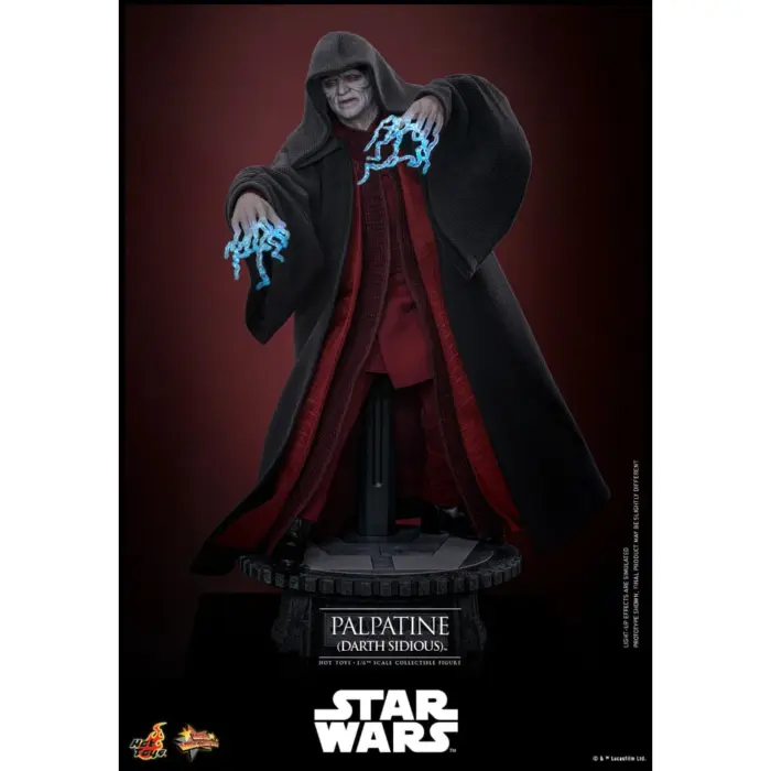 Palpatine (Darth Sidious) Hot-Toys Masterpiece Series Figur aus Episode 3 Star Wars: Die Rache der Sith