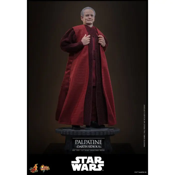 Palpatine (Darth Sidious) Hot-Toys Masterpiece Series Figur aus Episode 3 Star Wars: Die Rache der Sith