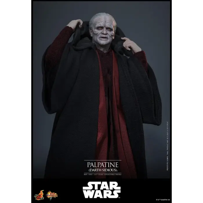 Palpatine (Darth Sidious) Hot-Toys Masterpiece Series Figur aus Episode 3 Star Wars: Die Rache der Sith