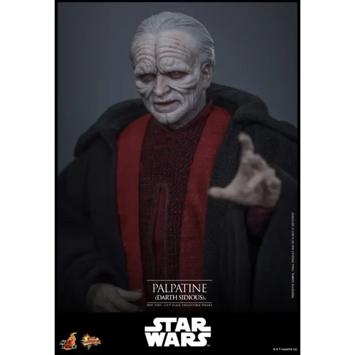 Palpatine (Darth Sidious) Hot-Toys Masterpiece Series Figur aus Episode 3 Star Wars: Die Rache der Sith