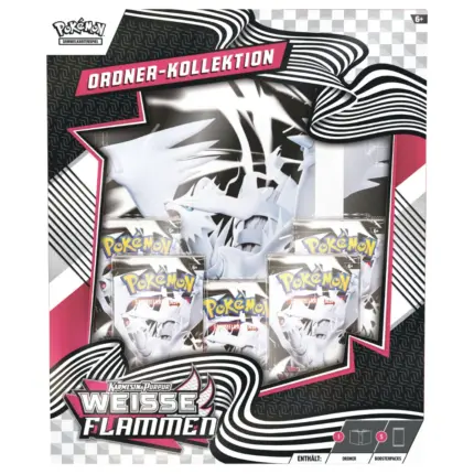 Pokémon Weisse Flammen Karmesin und Purpur Ordner Kollektion KAPU 10.5 deutsch