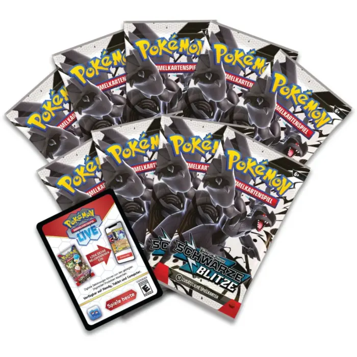 Schwarze Blitze Pokemon Top Trainer-Box Karmesin & Purpur KAPU10.5 (deutsch)