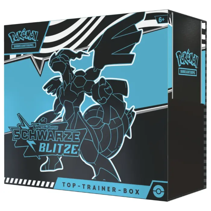 Schwarze Blitze Pokemon Top Trainer-Box Karmesin & Purpur KAPU10.5 (deutsch)