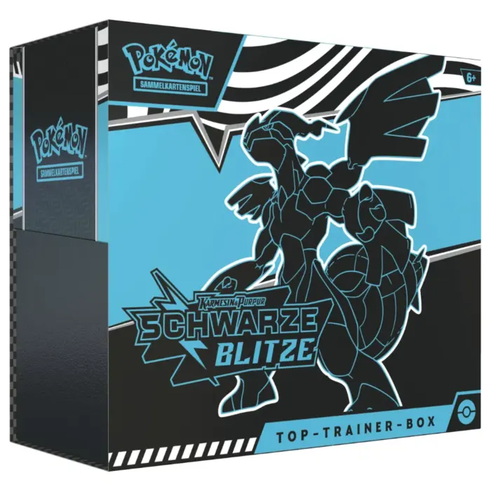 Schwarze Blitze Pokemon Top Trainer-Box Karmesin & Purpur KAPU10.5 (deutsch)