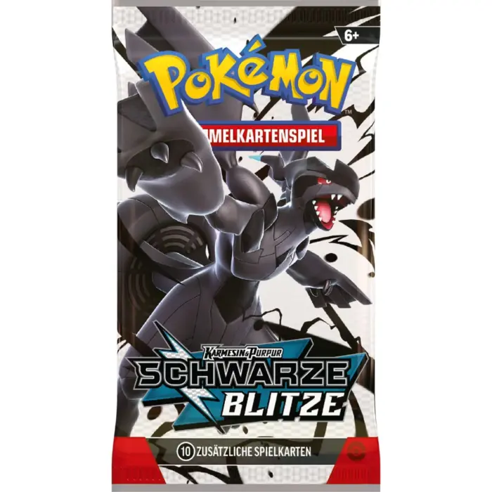Schwarze Blitze Pokemon Top Trainer-Box Karmesin & Purpur KAPU10.5 (deutsch)