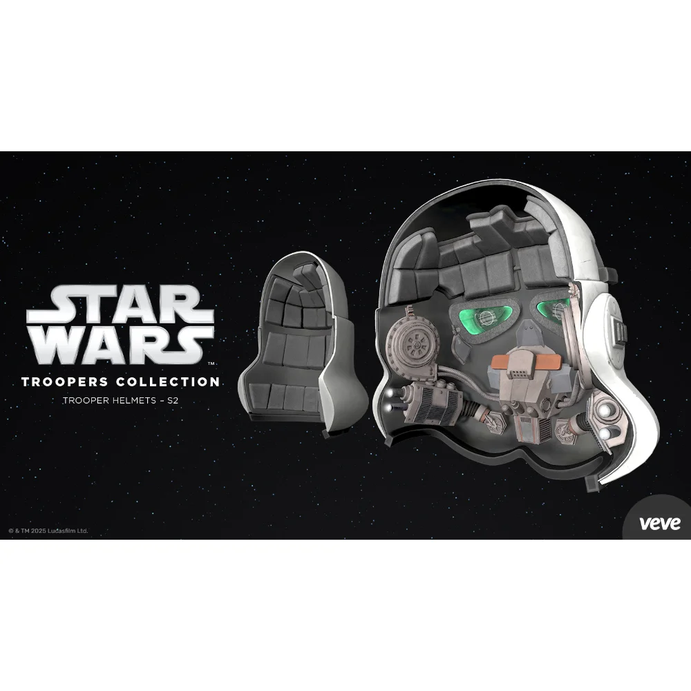 VeVe feiert Star Wars mit einer neuen digitalen Sammleredition: Die Trooper Helmets Serie