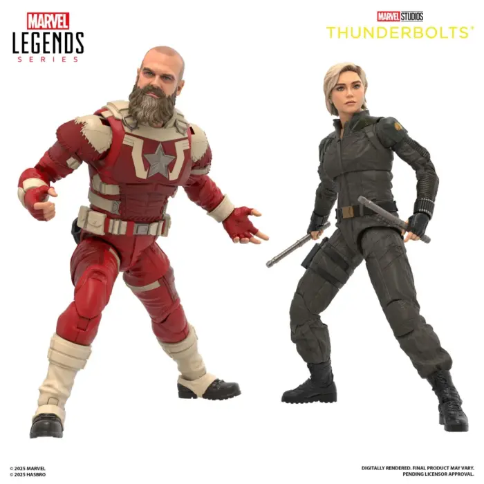 Yelena Belova & Red Guardian Marvel Legends Series Figur 2-Pack von Hasbro aus Thunderbolts