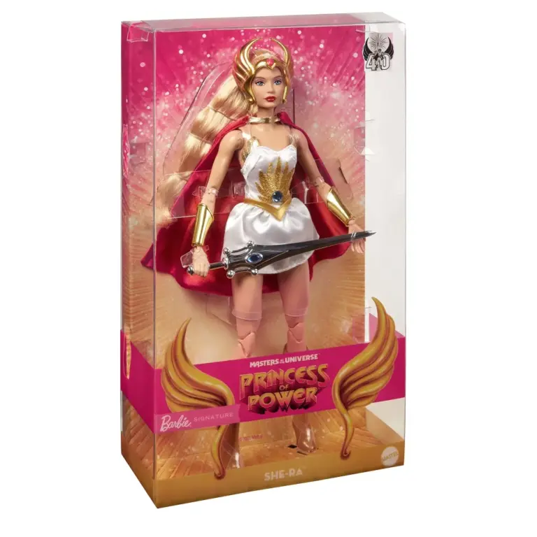 Masters of the Universe She-Ra Barbie Puppe aus der Signatur Series von Mattel Creations