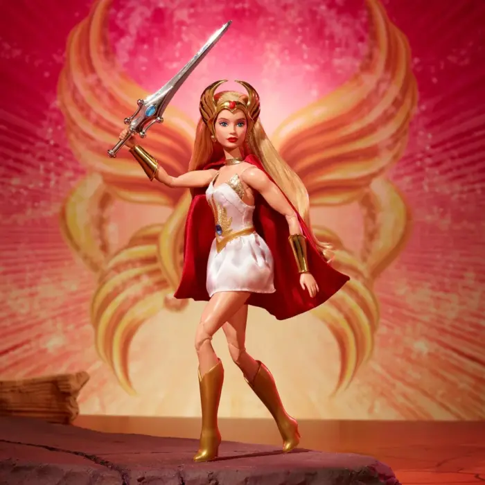 Masters of the Universe She-Ra Barbie Puppe aus der Signatur Series von Mattel Creations