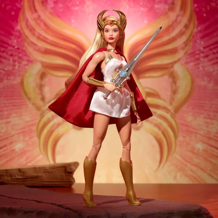 Masters of the Universe She-Ra Barbie Puppe aus der Signatur Series von Mattel Creations
