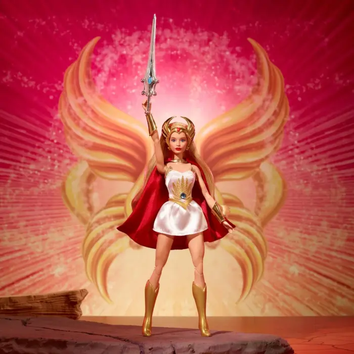 Masters of the Universe She-Ra Barbie Puppe aus der Signatur Series von Mattel Creations