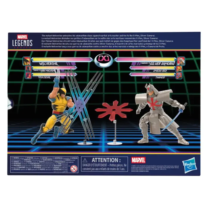 Wolverine vs. Silver Samurai Marvel Legends Series Gamerverse Figuren 2-Pack von Hasbro